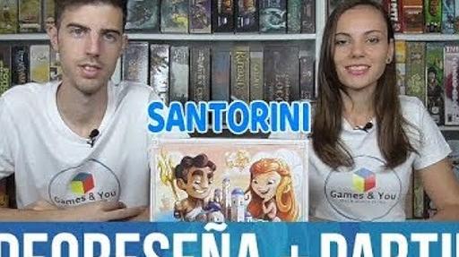 Imagen de reseña: «"Santorini" | Videoreseña + Partida»