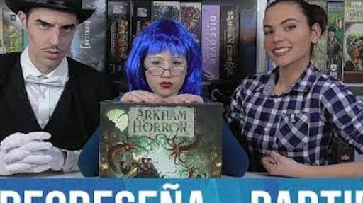 Imagen de reseña: «"Arkham Horror (3º edición)" | Videoreseña + Partida»