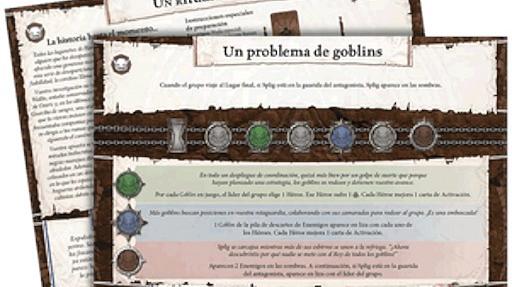 Imagen de reseña: «"Héroes de Terrinoth", a tortas con los goblins»