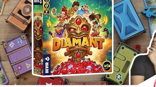 Imagen de reseña: «"Diamant" Reseña, cómo se juega / tutorial»