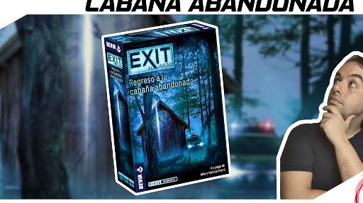 Exit la cabaña abandonada juego mesa