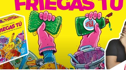 Imagen de reseña: «"Friegas Tú" Reseña, cómo se juega / tutorial»