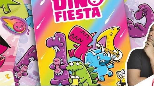 Imagen de reseña: «"Dino Fiesta" Reseña, cómo se juega / tutorial»