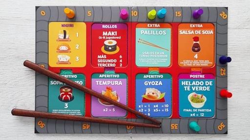 Imagen de reseña: «"Sushi Go!"»