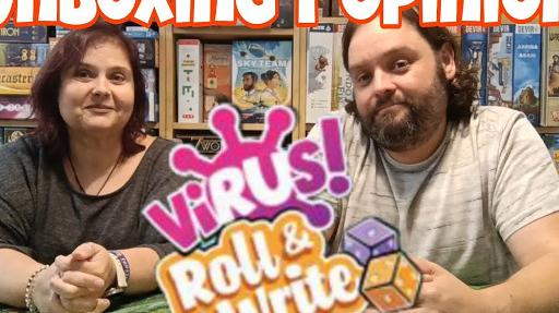 Imagen de reseña: «"Virus!: Roll & Write": Unboxing y opinión»