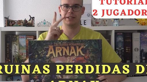 Imagen de reseña: «Tutorial "Las ruinas perdidas de Arnak" | Dos jugadores»