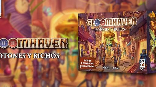 Imagen de reseña: «"Gloomhaven: Botones y Bichos"»