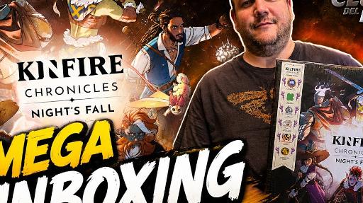 Imagen de reseña: «"Kinfire Chronicles: Night's Fall" - Mega unboxing»