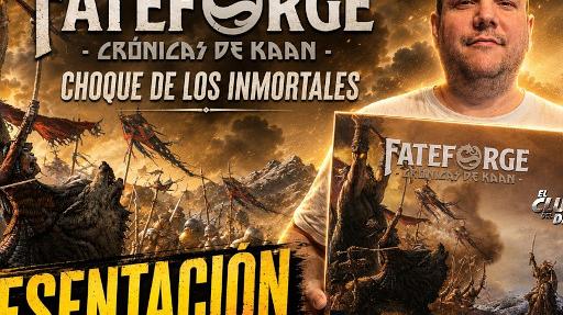 Imagen de reseña: «"Fateforge: Crónicas de Kaan – Choque de los Inmortales" - Unboxing »
