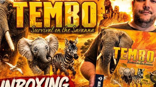 Imagen de reseña: «"Tembo: Survival on the Savanna" - Unboxing»