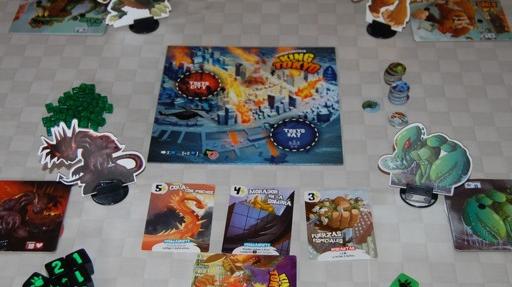 Imagen de reseña: «En la caja de: "King of Tokyo"»