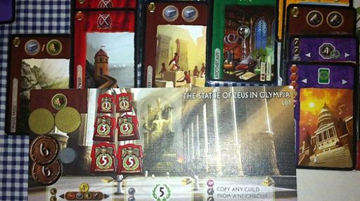 Imagen de reseña: «"7 Wonders": Fuerza militar»