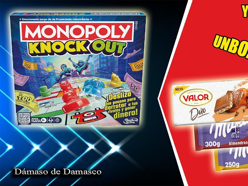 Monopoly Knockout - Juego De Fiesta Familiar Para Niños, Adolescentes Y Adultos | A Partir De 8 Años | 2-8 Jugadores | Promedio De 20 Minutos | Juegos De Mesa De Juego Rápido