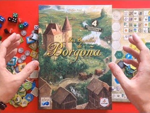 juego de mesa castillos de borgoña