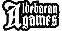 Logotipo de editorial: «Aldebaran Games»
