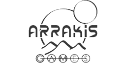 Logotipo de editorial: «Arrakis Games»