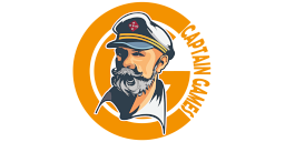 Logotipo de editorial: «Captain Games»