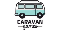 Logotipo de editorial: «Caravan Games»