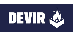 Logotipo de editorial: «Devir»