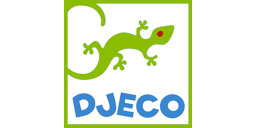 Logotipo de editorial: «Djeco»