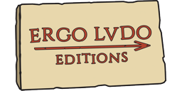 Logotipo de editorial: «Ergo Ludo Editions»