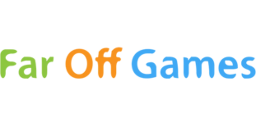 Logotipo de editorial: «Far Off Games»