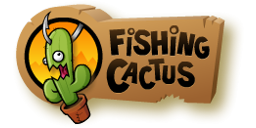 Logotipo de editorial: «Fishing Cactus»
