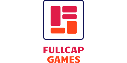 Logotipo de editorial: «Fullcap Games»