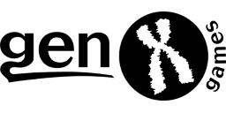 Logotipo de editorial: «Gen-X Games»