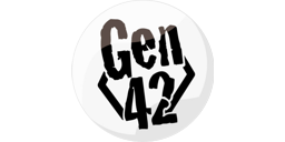 Logotipo de editorial: «Gen42 Games»