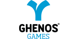 Logotipo de editorial: «Ghenos Games»