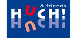 Logotipo de editorial: «HUCH! & friends»
