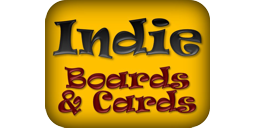 Logotipo de editorial: «Indie Boards & Cards»
