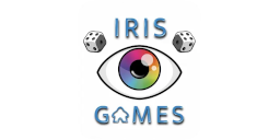 Logotipo de editorial: «Iris Games»