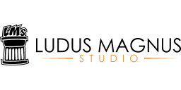 Logotipo de editorial: «Ludus Magnus Studio»