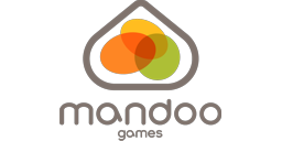 Logotipo de editorial: «Mandoo Games»