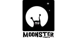 Logotipo de editorial: «Moonster Games»