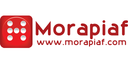 Logotipo de editorial: «Morapiaf»