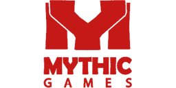 Logotipo de editorial: «Mythic Games»