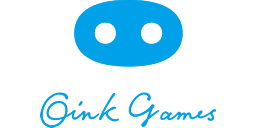 Logotipo de editorial: «Oink Games»