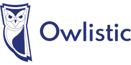 Logotipo de editorial: «Owlistic»