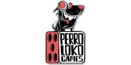 Logotipo de editorial: «Perro Loko Games»