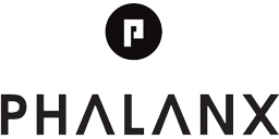 Logotipo de editorial: «PHALANX»