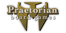 Logotipo de editorial: «Praetorian Board Games»