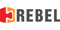 Logotipo de editorial: «REBEL.pl»