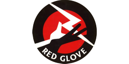 Logotipo de editorial: «Red Glove»