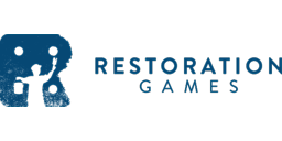 Logotipo de editorial: «Restoration Games»