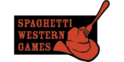 Logotipo de editorial: «Spaghetti Western Games»