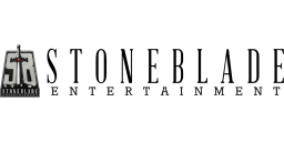 Logotipo de editorial: «Stone Blade Entertainment»