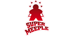 Logotipo de editorial: «Super Meeple»